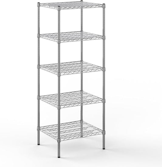 Regal Altair 21" Deep x 24" Wide x 64" Height Wire Shelving Kit | 5-Tier | NSF by Regal+Altair
