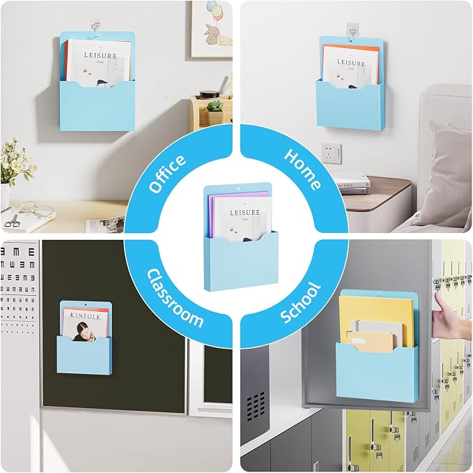 Marbrasse 2 Pack Magnetic File Holder - Image 6