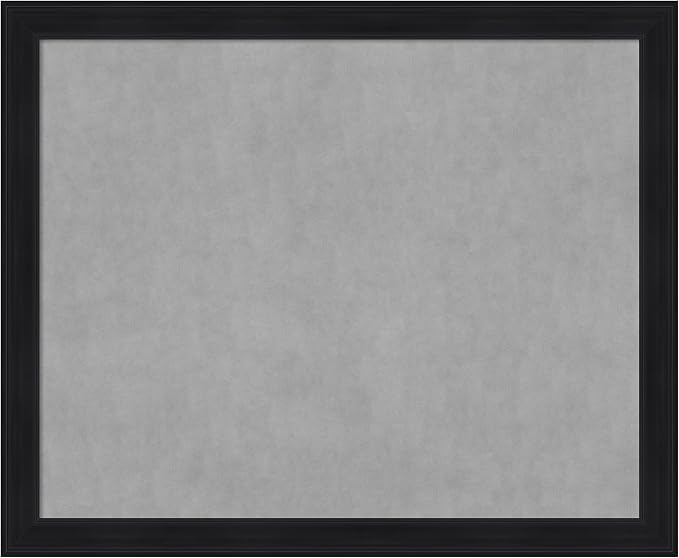 Amanti Art Black Framed Magnetic Board 37x45 X-Large Vision Board by AmantiArt