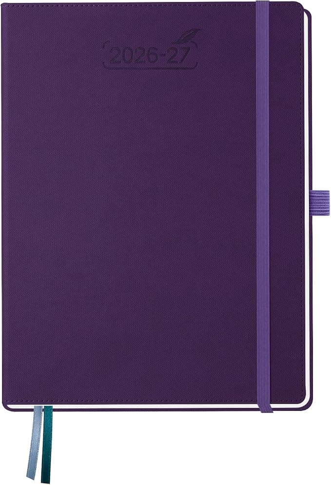 BEZEND Weekly Planner 2026-2027 Horizontal Layout Notebook 18 Months Academic by BEZEND