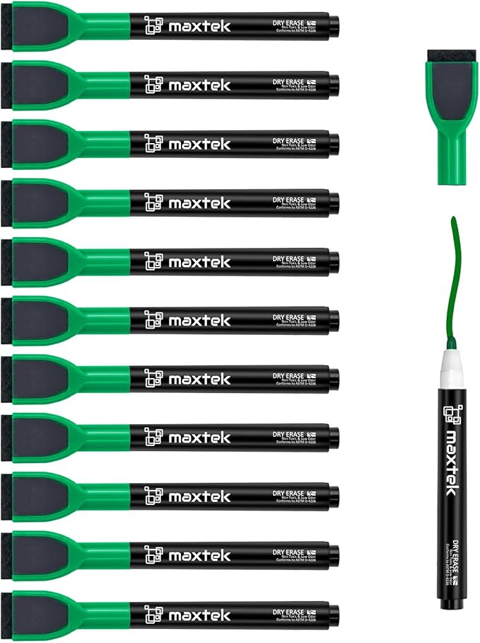 maxtek Magnetic Whiteboard Markers by Maxtek