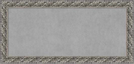 Amanti Art Silver Framed Magnetic Board 26x54 Oversize Vision Board by AmantiArt