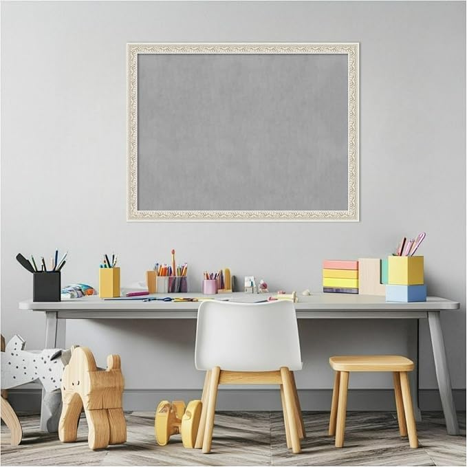 Amanti Art Silver Framed Magnetic Board 20x26 Medium Vision Board - Image 5
