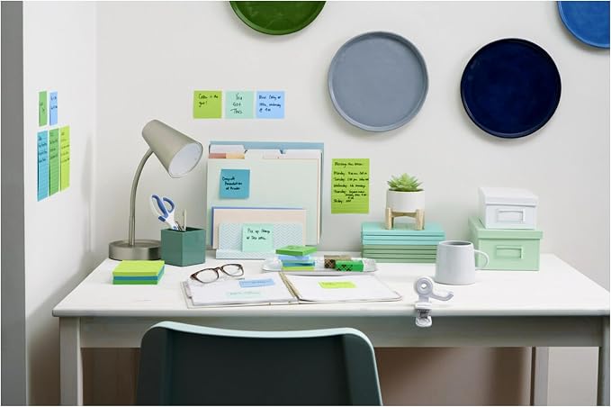Post-it 100% Recycled Super Sticky Notes, 3 x 3 in, 5 Pads - Image 10