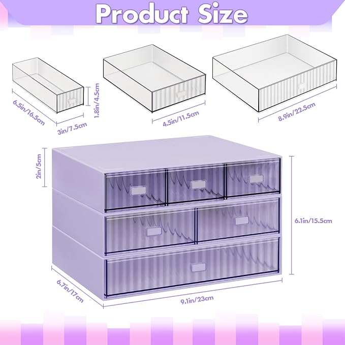 3 Tier Stackable Desk Organizer - Image 3