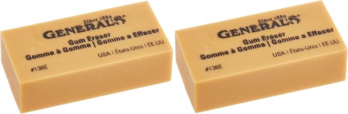 General Pencil 136EBP Artist Gum Eraser- by Unknown
