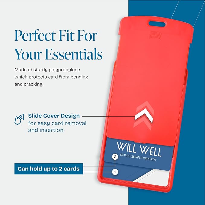 Will Well Vertical Sliding Badge Holder - Image 5