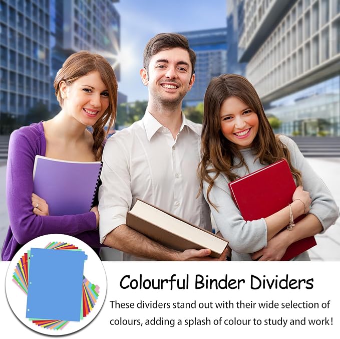 12-Tab Binder Dividers with Tabs - Image 7