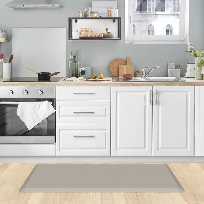 KitchenClouds Kitchen Mat Cushioned Anti Fatigue Kitchen Rug 17.3"x39" Water - Image 7