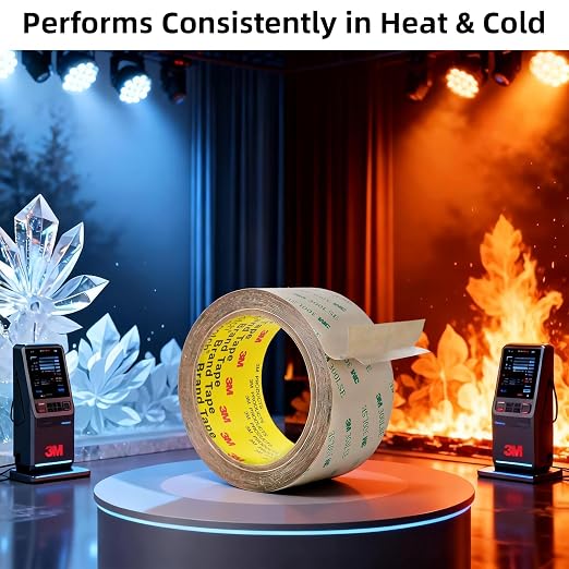 3M 300LSE Double Sided Tape 0.39" x 36 Ft, Heavy Duty Adhesive Tape Electronics - Image 2