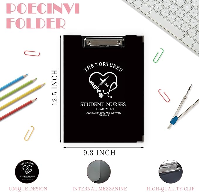 Funny Student Nurse Clipboard Folio - Image 2