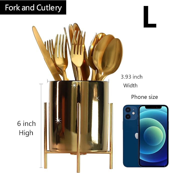 Gold Pen Holder Pen cup & Pen Holders Desk Accessores - Image 4