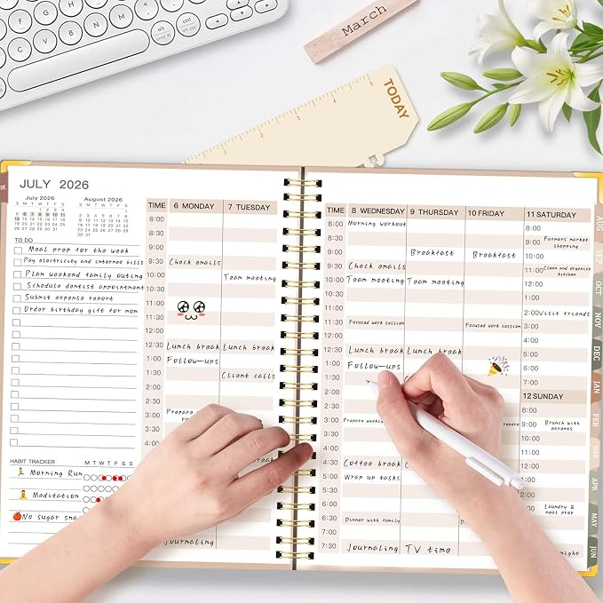 2026-2027 Academic Planner, Weekly & Monthly Appointment Book from Jul. 2026 - Image 3