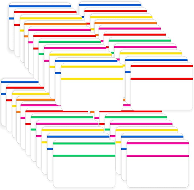 Tenare 480 Pieces 2 Inch Sticky Tabs Adhesive Flag Index Writable and by Tenare