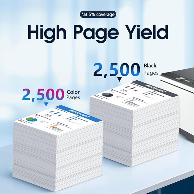 410A Toner Cartridge Replacement Compatible for 410A 410X 410 CF410A CF411A CF412A CF413A Work with Pro MFP M477fnw M477fdw M477fdn M452dn M452nw M477 Printer (4-Pack)-DeskLoop Office