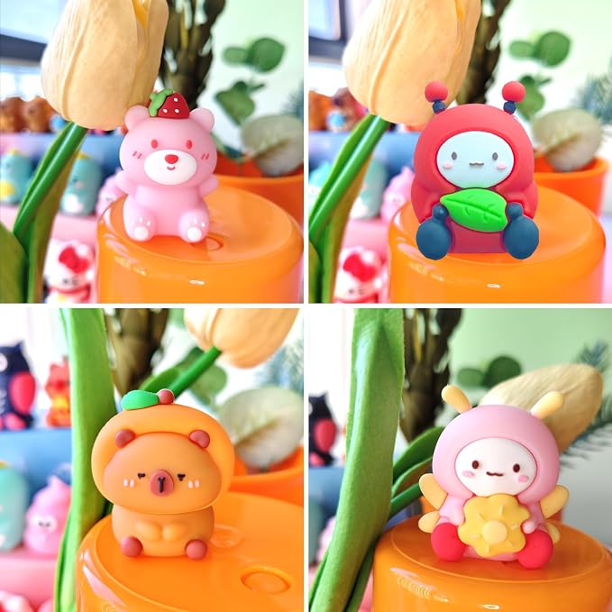 12 pcs Fun Pencil Sharpener for Kids Cute Pencil Sharpener Bulk Kawaii Manual - Image 4