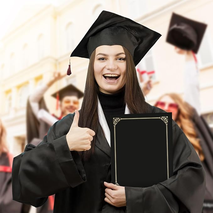 BELLE KR® Black Certificate Holders 8.5 x 11, Documents and Diplomas - Image 7