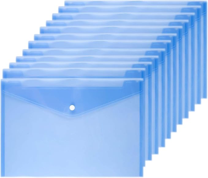 Poly Envelope 12 Pcs Document Envelopes by Wiekyze