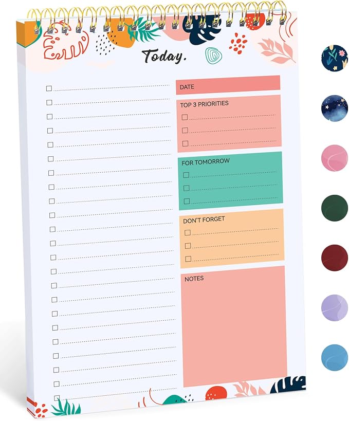Taja To Do List Notepad by Taja