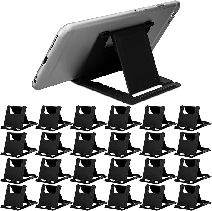 Macarrie 24 Pcs Cell Phone Stand, Universal Foldable Tablet Stand by Macarrie