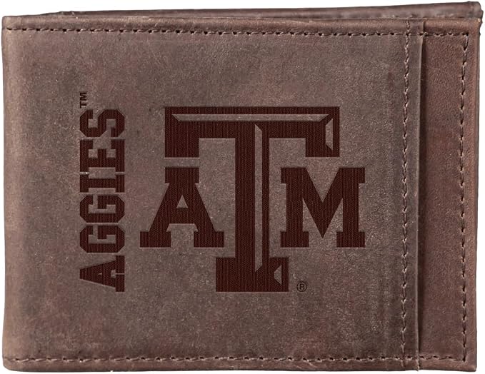 Team Sports America NCAA Texas A&M Front Pocket Slim Wallet by TeamSportsAmerica