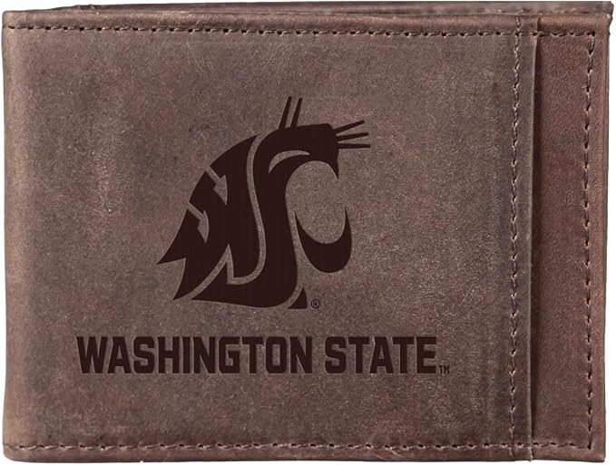 Team Sports America NCAA Washington State University Front Pocket Slim Wallet by TeamSportsAmerica