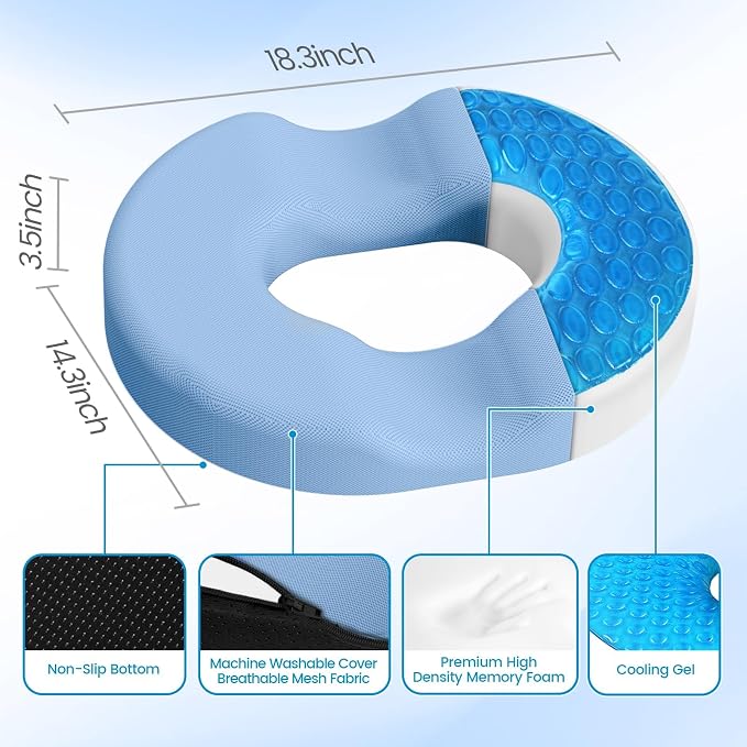 Donut Pillow Seat Cushion - Image 2
