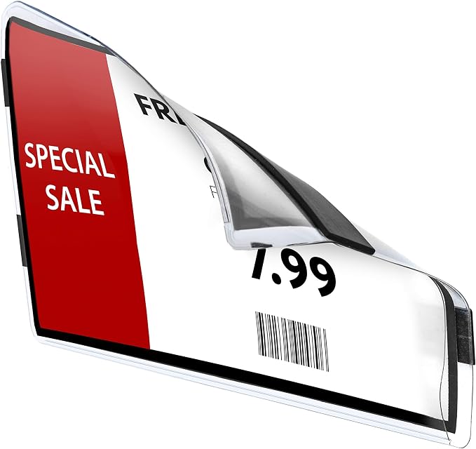 Pack of 25 - Pallet Rack Sign Holder - Image 4