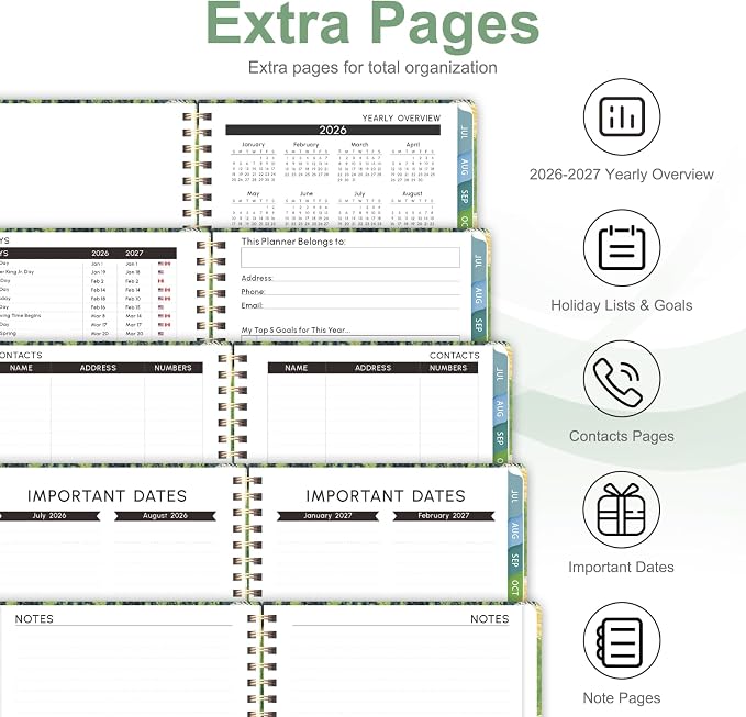Planner 2026-2027, Weekly and Monthly Academic Planner, July 2026 - Image 5