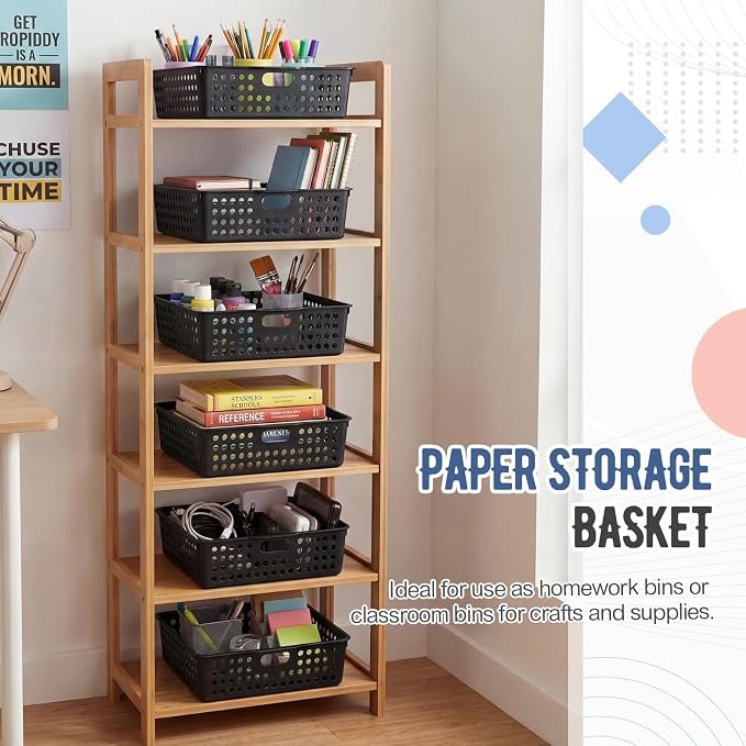 Geetery 6 Pack Classroom Storage Baskets - Image 6