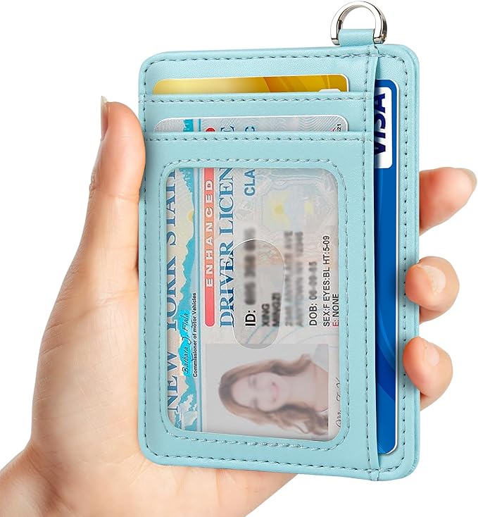 Slim Minimalist Front Pocket Wallet, RFID Blocking Credit Card Holder Wallet - Image 3