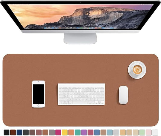 Hsurbtra Desk Pad, XL Extended Mouse Pad, Waterproof Desktop Blotter Protector by Hsurbtra