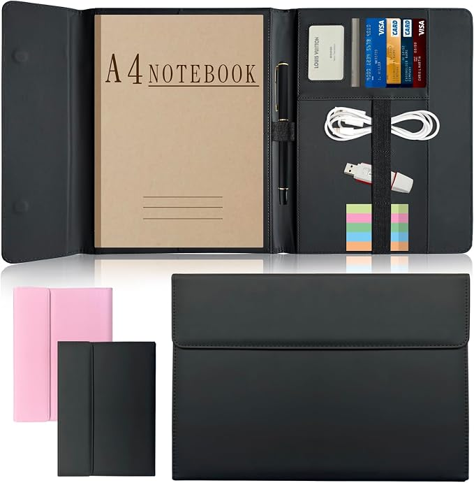 Triple Portfolio Folder Notebook Cover by Hehyxade