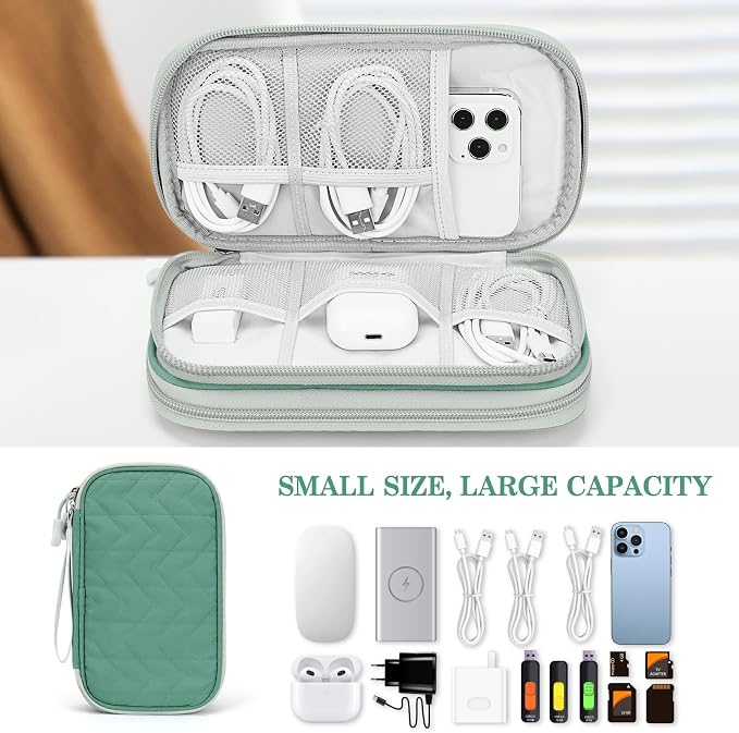 FYY Electronic Organizer, Travel Cable Organizer Bag Pouch Electronic - Image 6