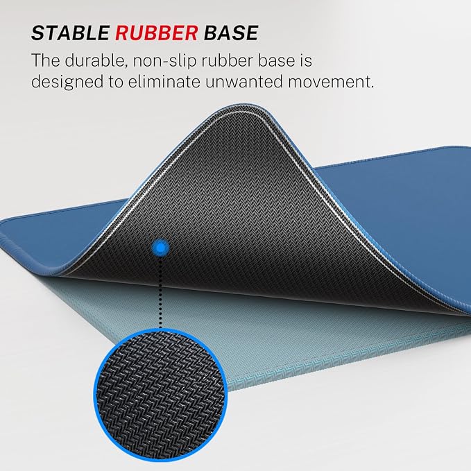 MROCO 3-Pack Mouse Pads, 30% Larger Surface, 8.5 x 11 in, Non-Slip Rubber Base - Image 4