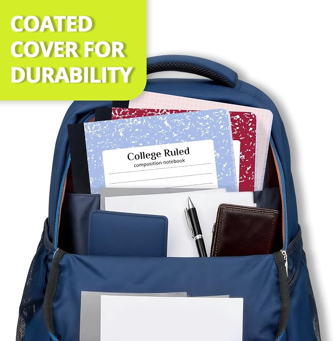 ONAVIA Composition Notebook College Ruled 6 Pack, 200 Pages, 9-3/4 x 7-1/2 - Image 6