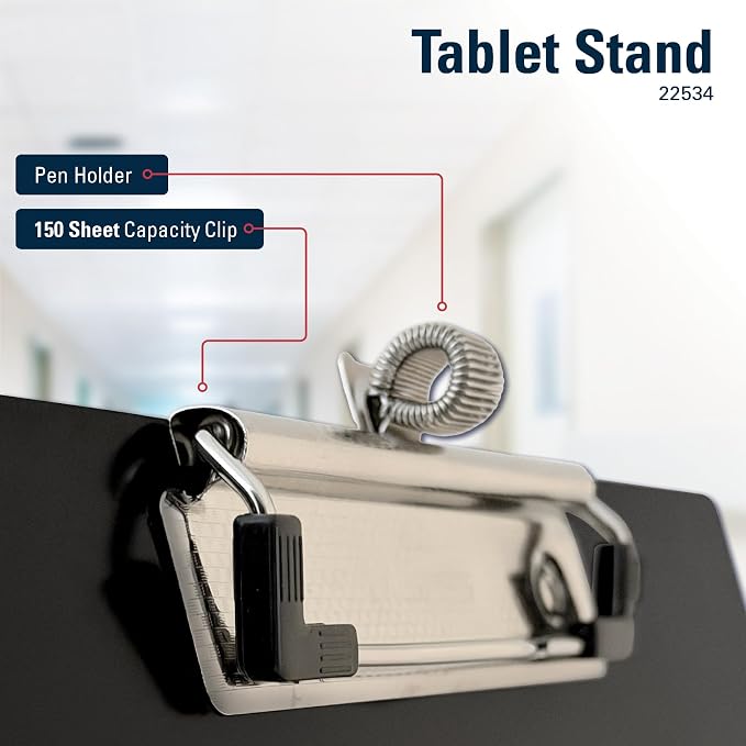 Saunders Free Standing Clipboard and Tablet Stand, School & Work - Image 3