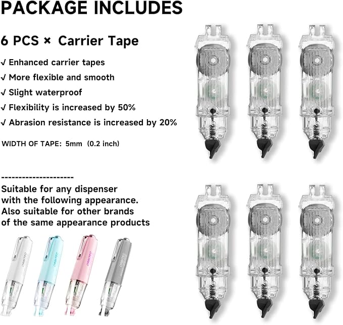 Refills for Refillable Retractable Correction Tape - Image 2