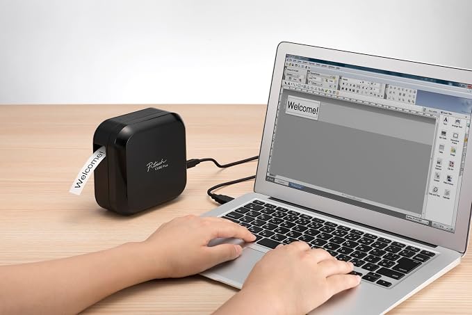 Brother P-touch CUBE Plus PT-P710BT Versatile Label Maker - Image 4