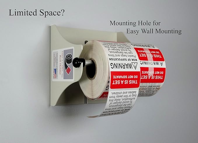 TAKE-A-LABEL, Label Roll Holder-DeskLoop Office