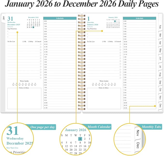 2026-2027 Daily & Monthly Planner - Image 3