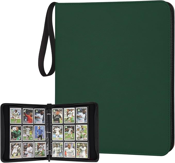 Trading Card Binder, Card Collection Binder Album Folder by Foalgo