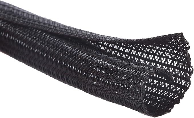 Alex Tech 10ft - 1 inch Cord Protector Wire Loom Tubing Cable Sleeve Split by AlexTech