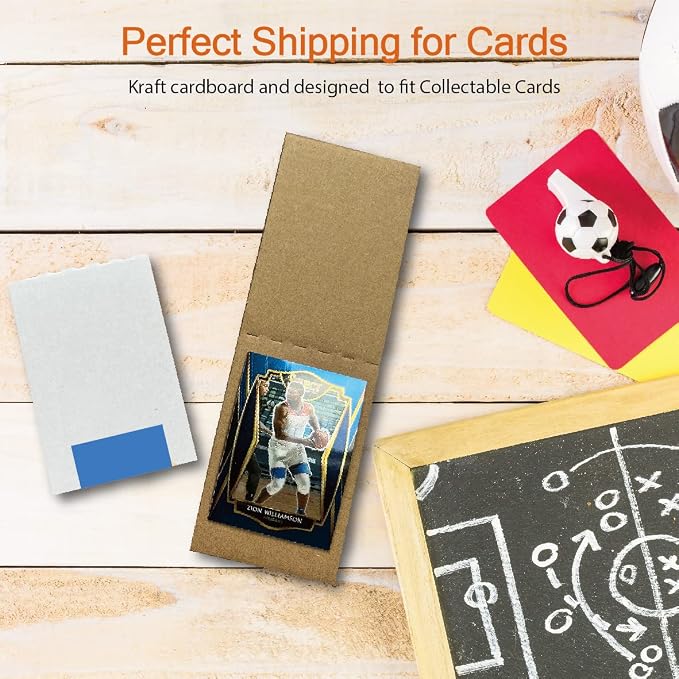 96 Packs Sleeves for Sports Card Protectors, Mail Shipping Stiffeners - Image 6