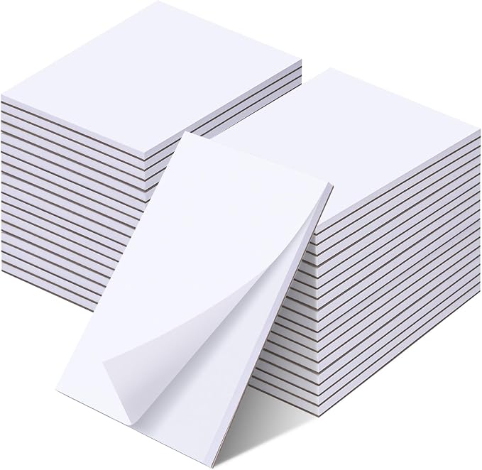 Note Pads 4x6, 36 Pack Small NotePads, Server Pads, Scratch Pads 4x6, Memo Pads by Oleitodh