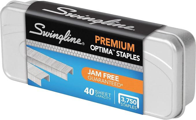 Swingline Staples, Premium for Desktop Staplers, 1/4" Length, Jam Free - Image 2