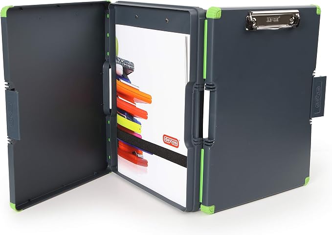 Dexas Duo Clipcase, Double Sided Clipboard Design, Portable Clipboards 13”x10” - Image 5