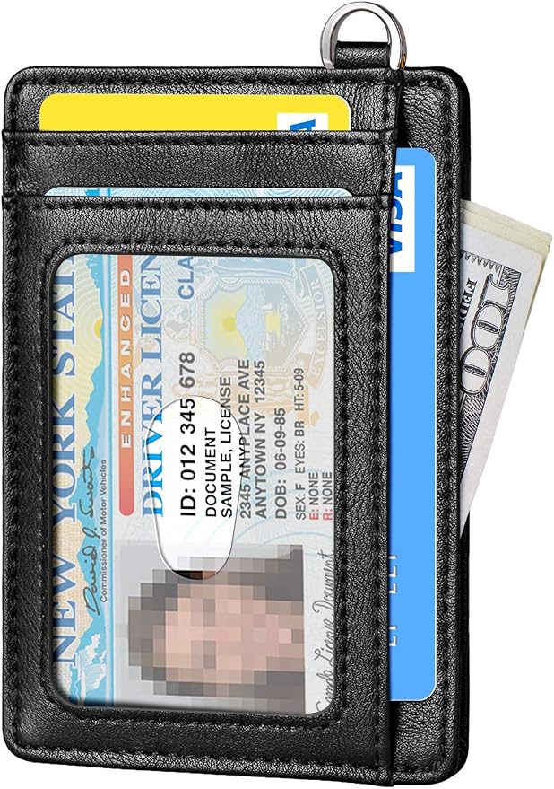 FurArt Slim Minimalist Wallet RFID Credit Card Holder - Image 2