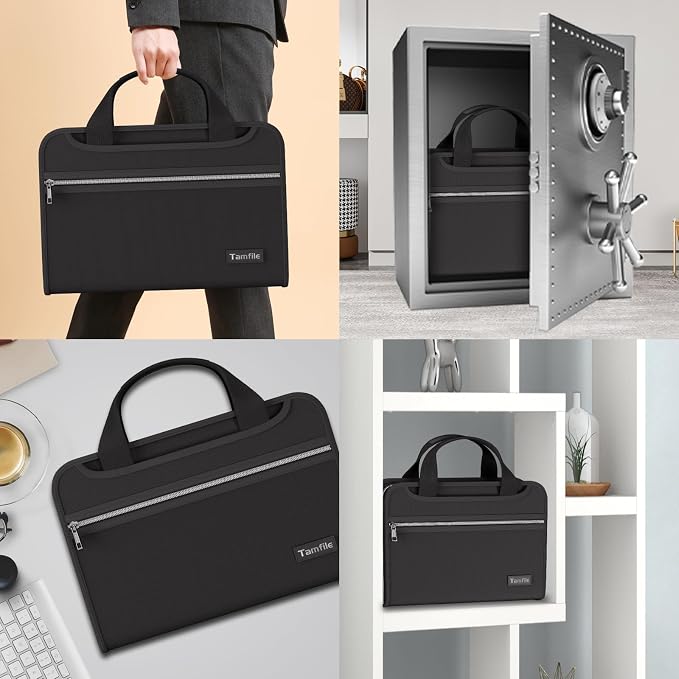 Tamfile Fireproof Accordion File Organizer - Image 8