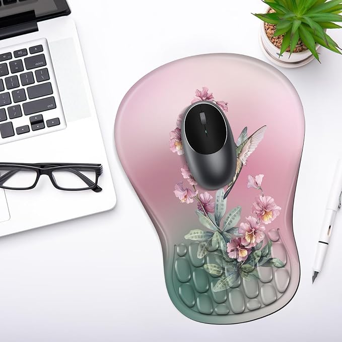 YIWEI Ergonomic Mouse Pad with Wrist Rest - Image 7